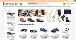 Desktop Screenshot of framesanremo.it
